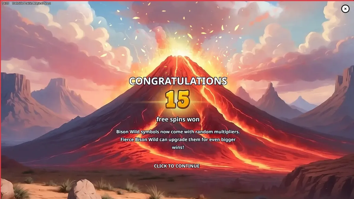Interface do jogo Darkside Prairie: Magical Beasts em um smartphone