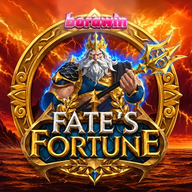 Interface do jogo de slot Fate’s Fortune com elementos da mitologia grega
